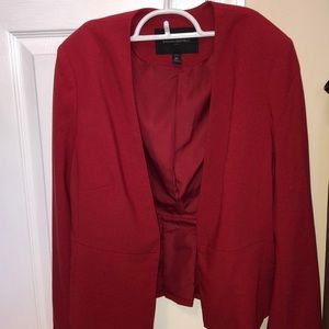 Red blazer