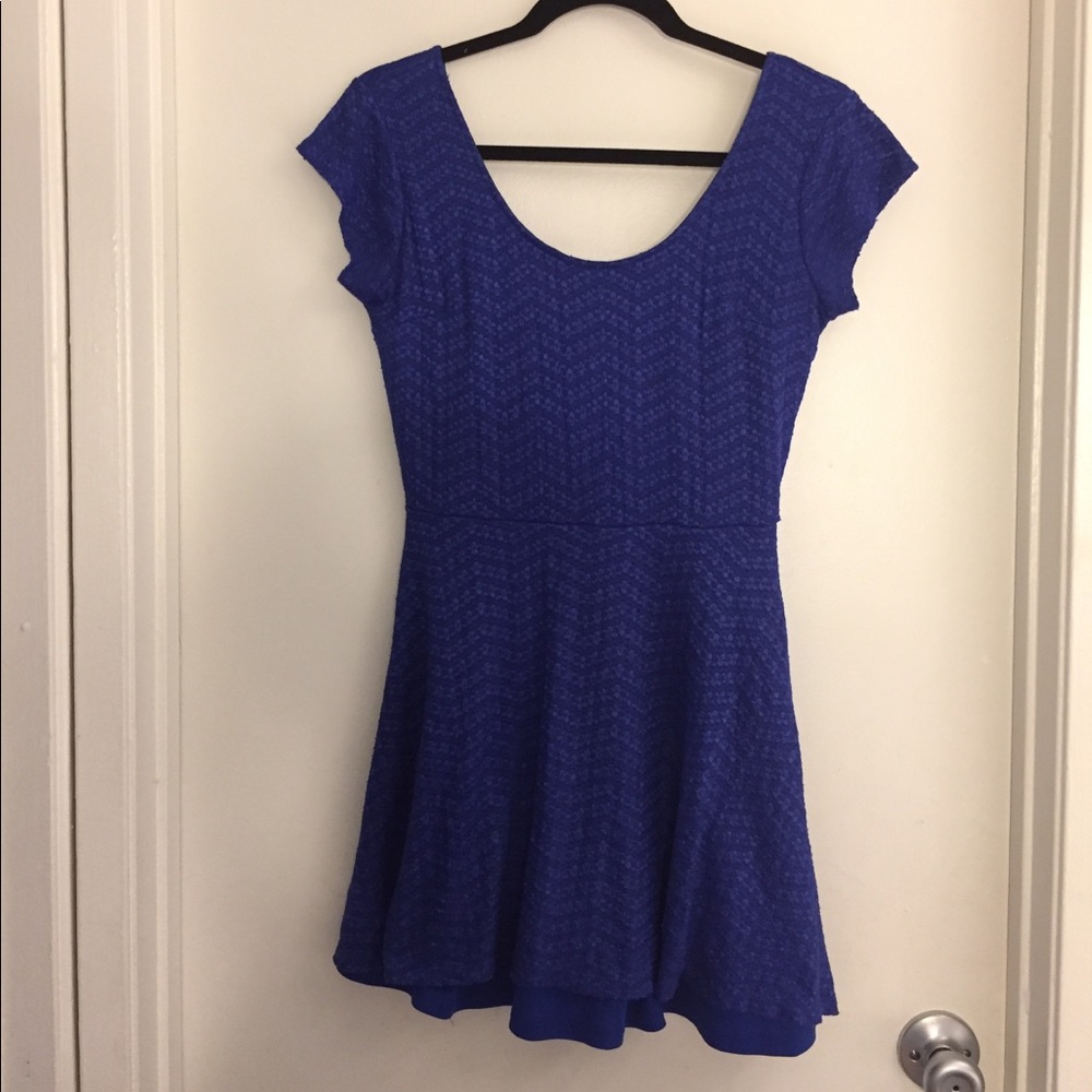 Charlotte Russe Blue Midi Dress