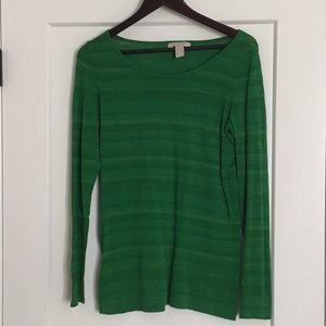 Banana Republic Green Cotton Sweater
