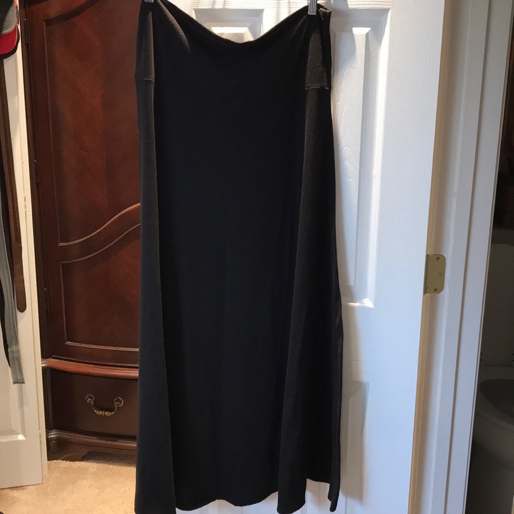 Lularoe Black Maxi Skirt size XL