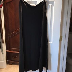 Lularoe Black Maxi Skirt size XL