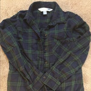 Old navy xs flannel shirt