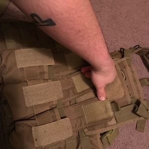 Coyote brown chest rig