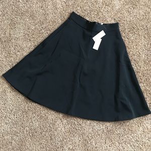 Banana republic black high waisted Midi skirt