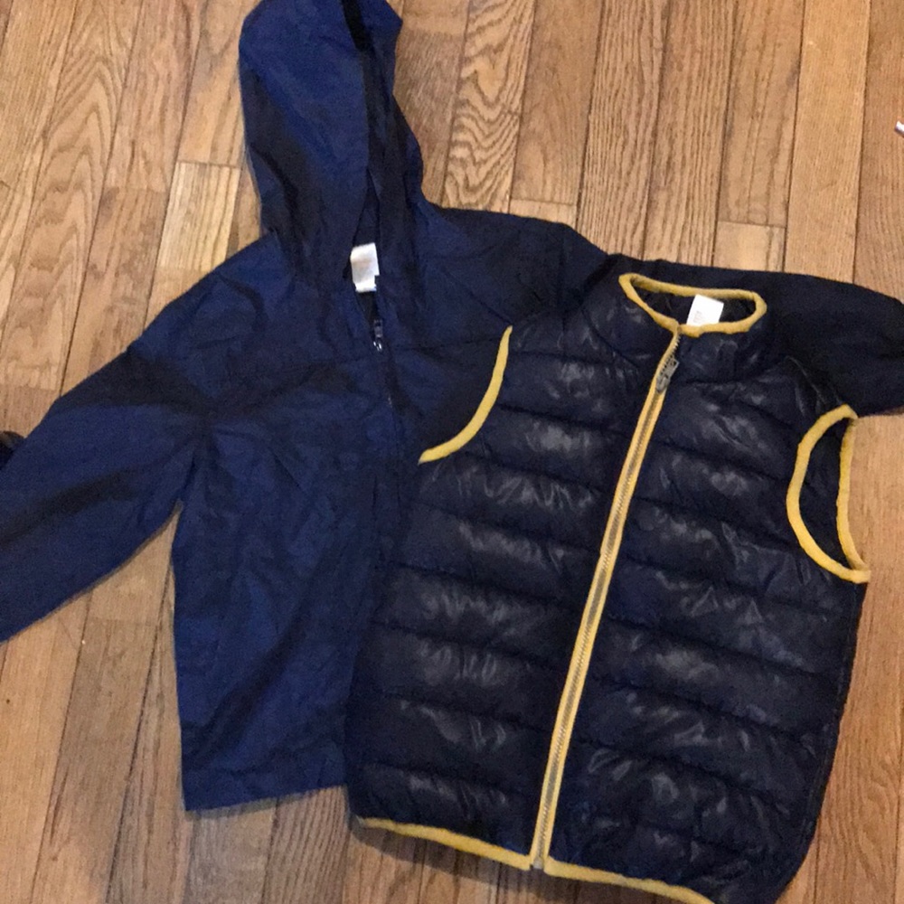 Light weight jacket and vest from Gymboree
