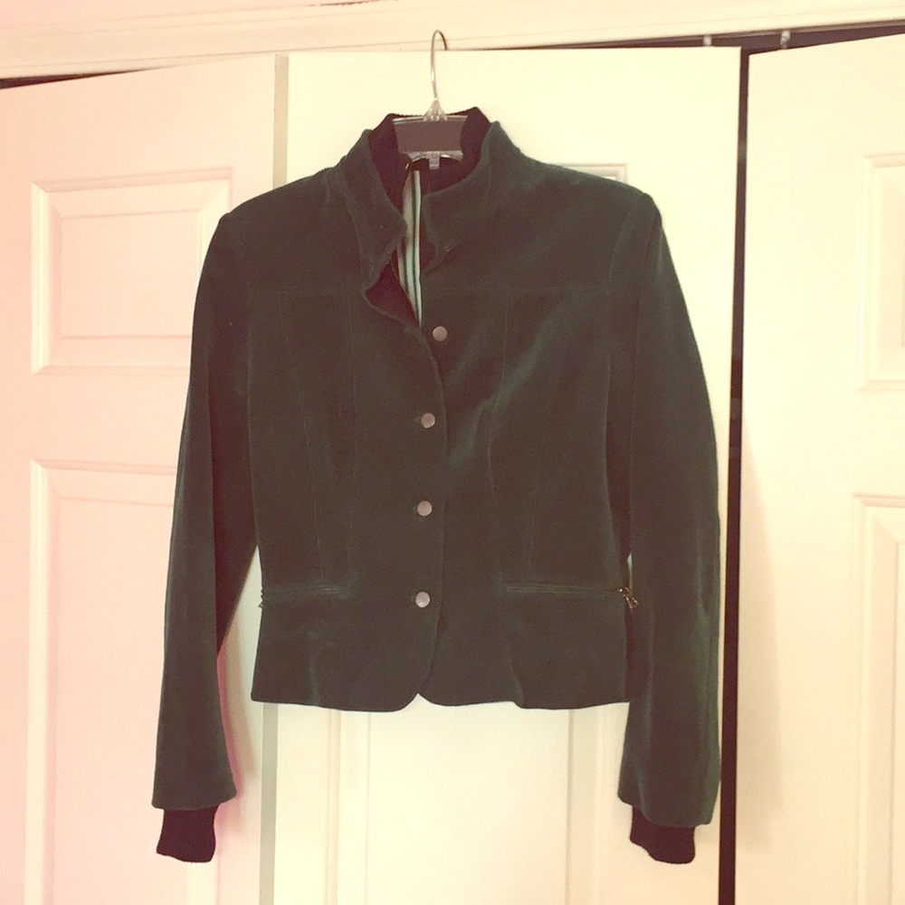 Elie Tahari corduroy jacket.