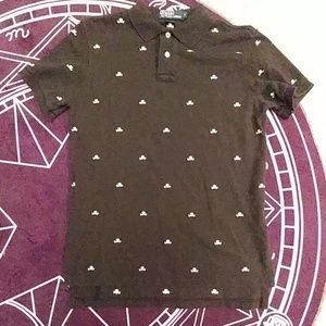 Polo Ralph Lauren Size S Men's Skull Custom Shirt