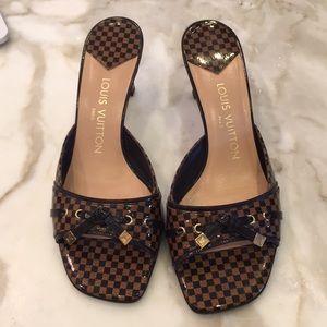 Louis Vuitton sandals mules