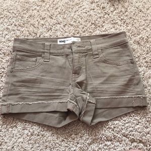 Tan RSQ jean shorts