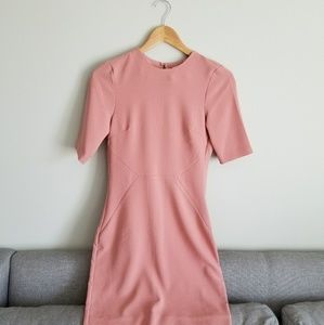 H&M pink dress with open back. Never worn