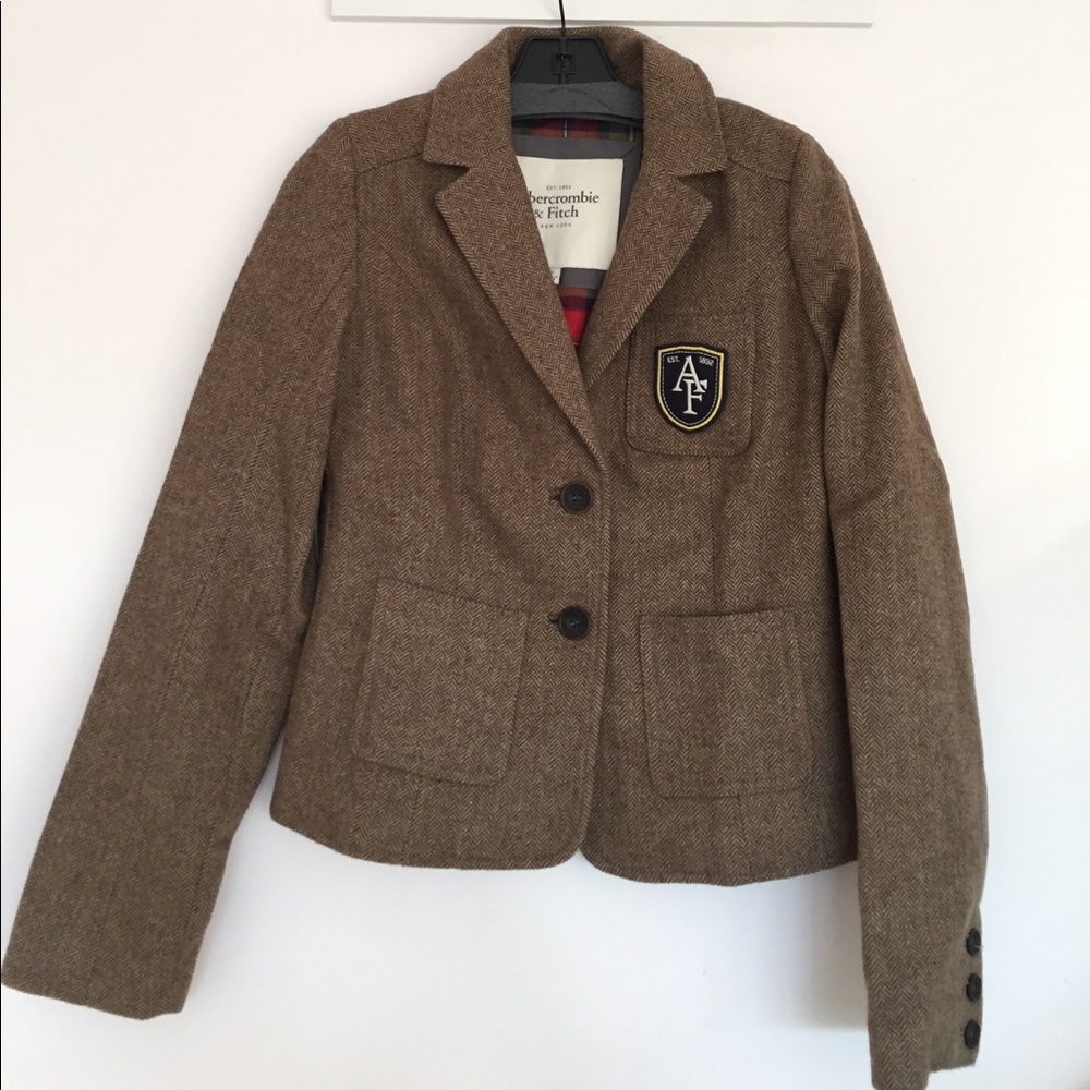 Abercrombie and Fitch Tweed Blazer