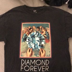 Diamond supply co black t shirt