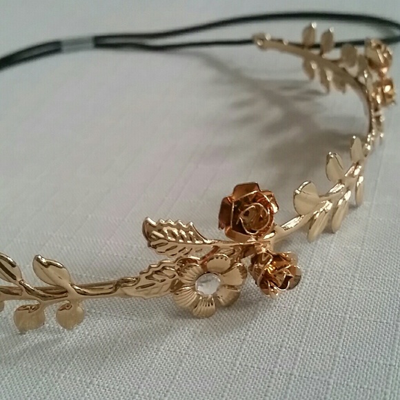 Gold/Rose Gold Crystal Headband