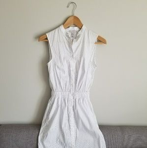 H&M white summer dress