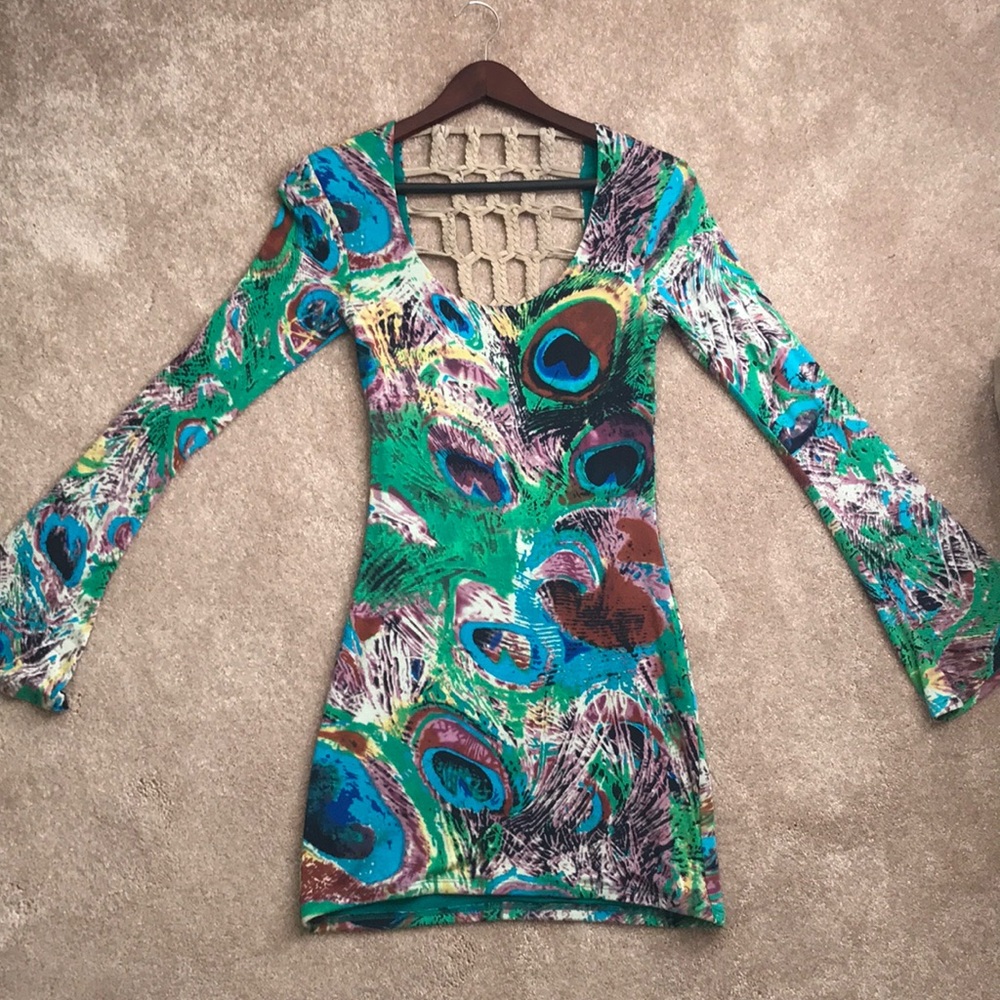 Sky Peacock Dress NEW!