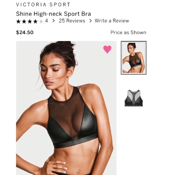 One EUC Victoria’s Secret High Neck Bra in Medium - Picture 3 of 7