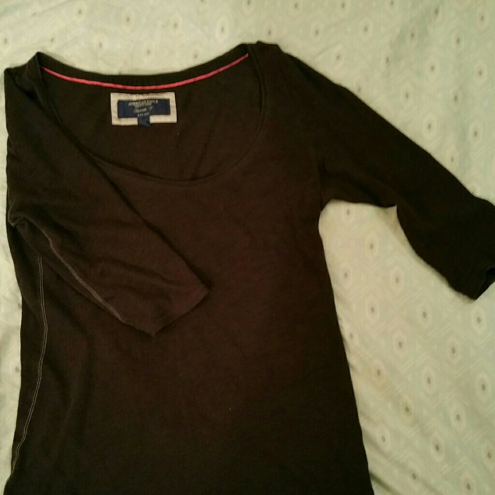 Casual three quarter sleeve top