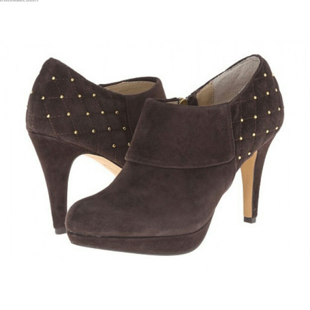 New Suede Dark Chocolate Suede Booties