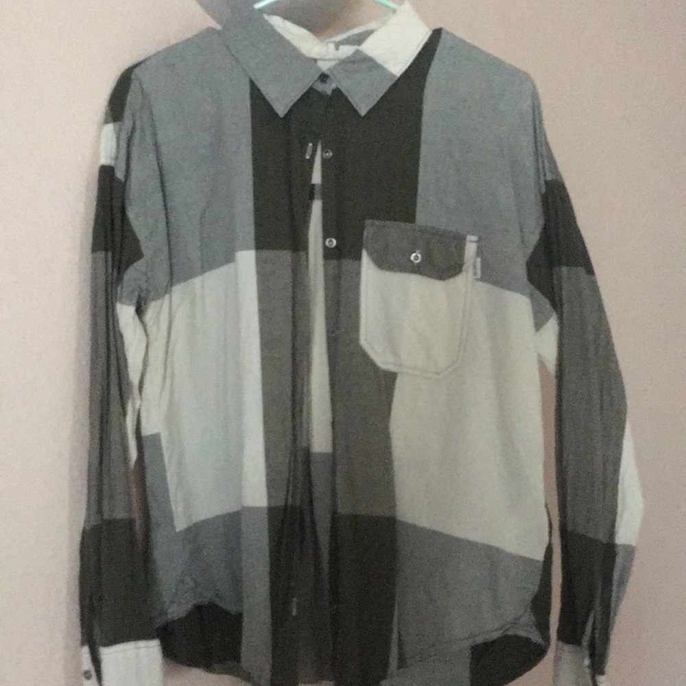 Roxy long sleeve button up