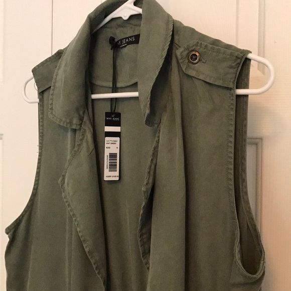 Closet staple! Trendy tunic length utility vest - Picture 3 of 5
