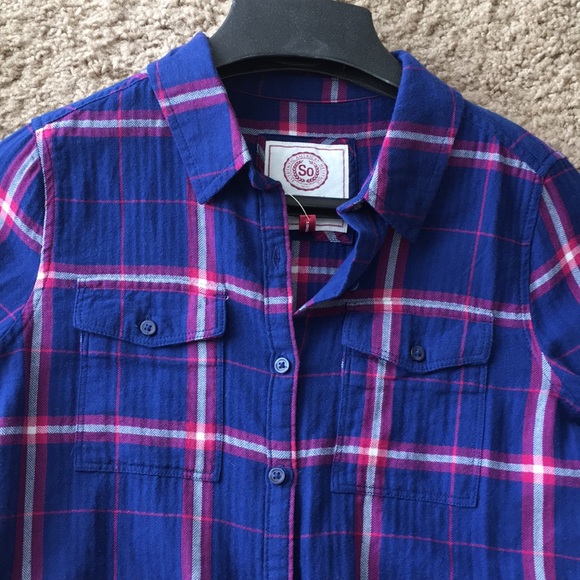 Cute striped flannel. - Picture 2 of 7