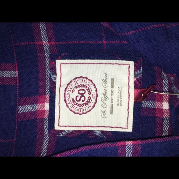Cute striped flannel. - Picture 6 of 7