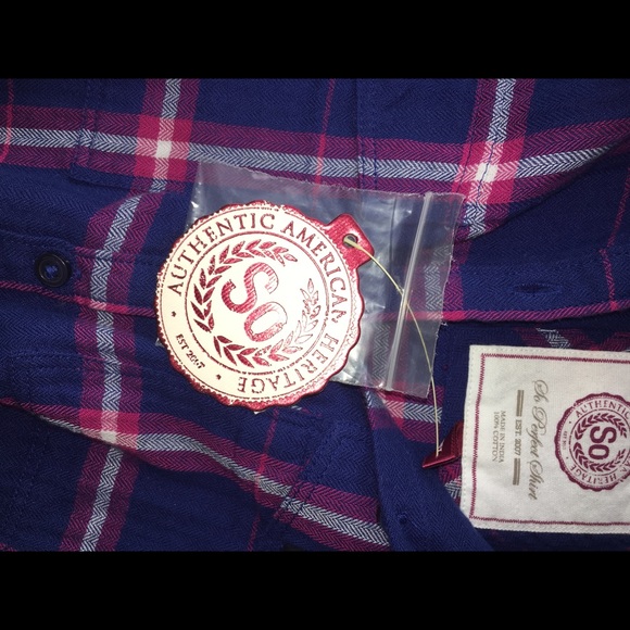 Cute striped flannel. - Picture 7 of 7