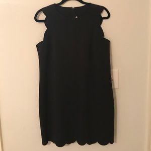 J. Crew Scalloped Dress