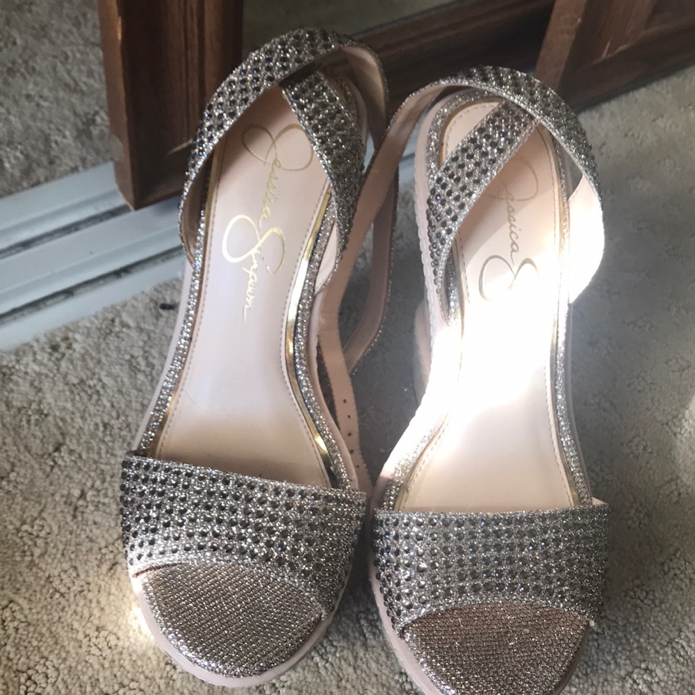 Bedazzled wedges
