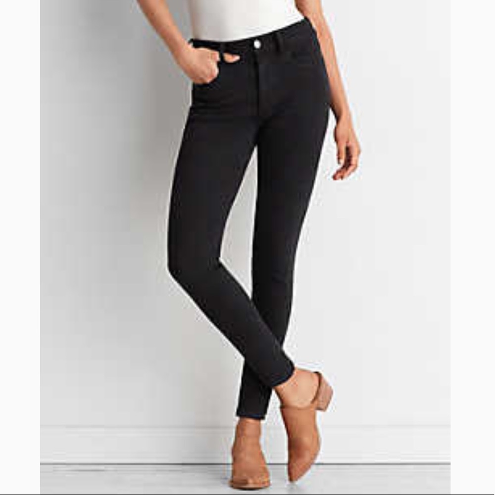 American eagle high rise black jeggings