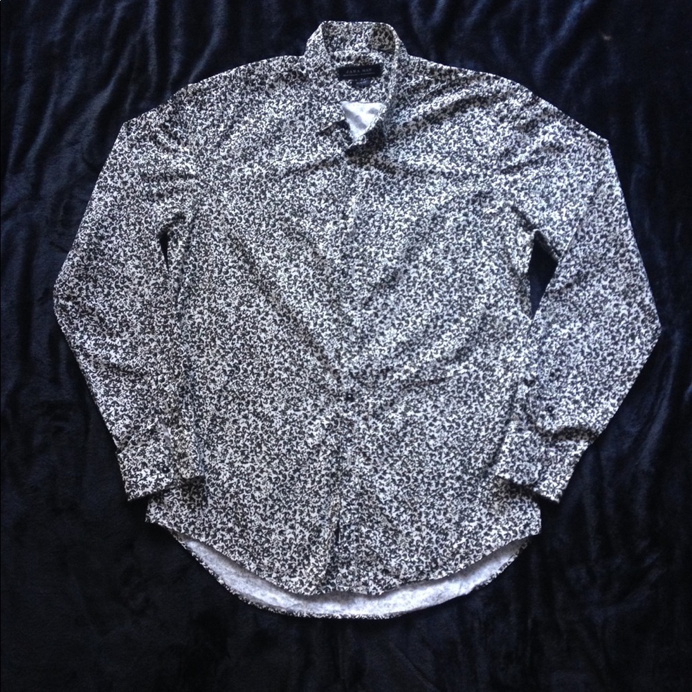 Men collar long sleeve shirt