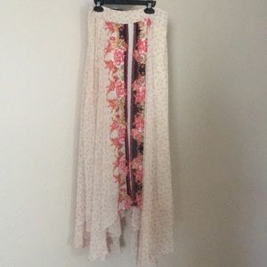 Free people floral skirt