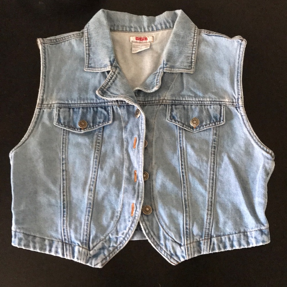 Vintage jean vest