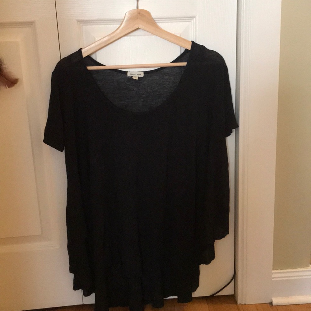 Urban outfitters loose fitting black top