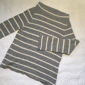 J. Crew Boatneck Striped Sweater