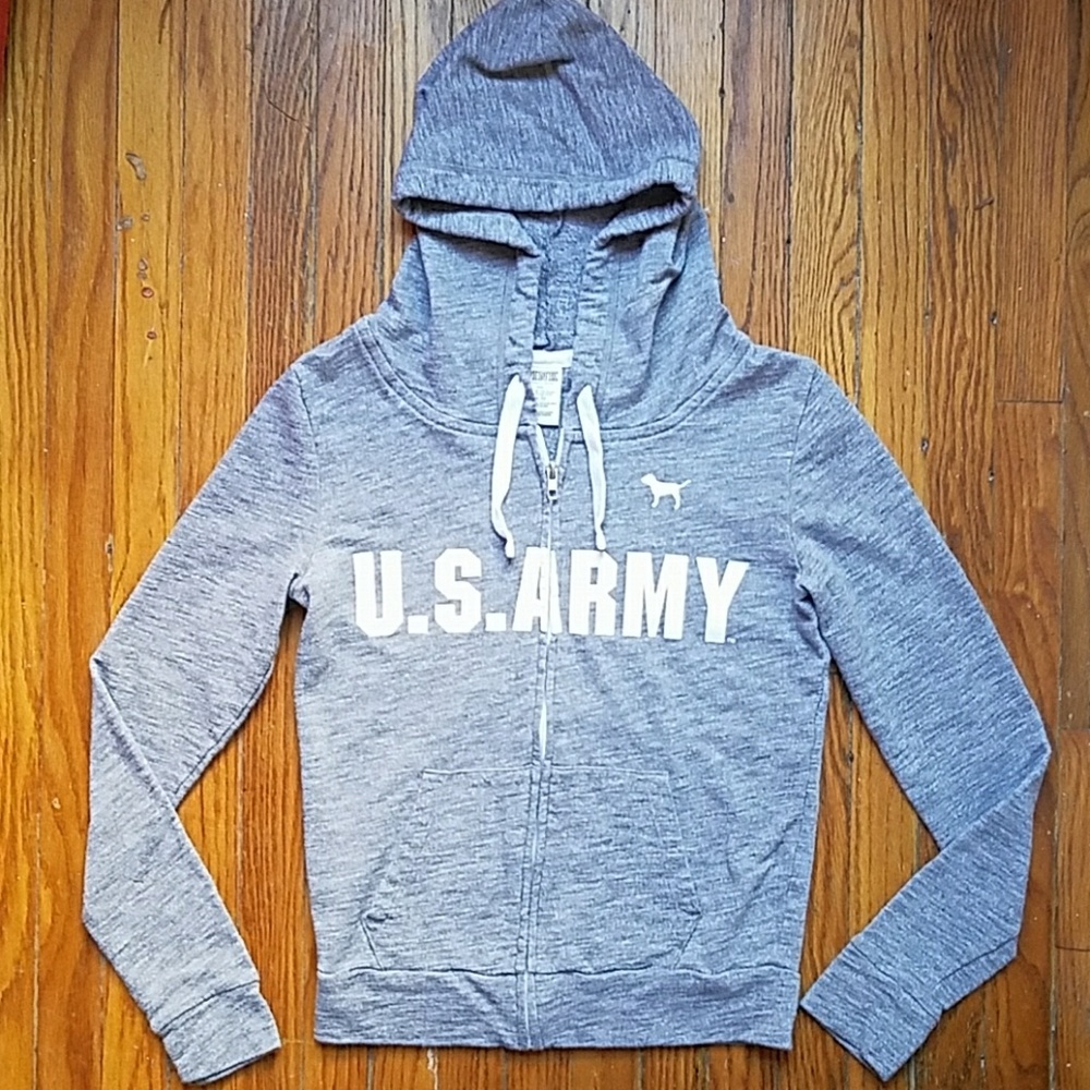 VS PINK Army Sweatshirt