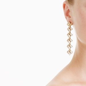 J.Crew Firefly Crystal Earrings