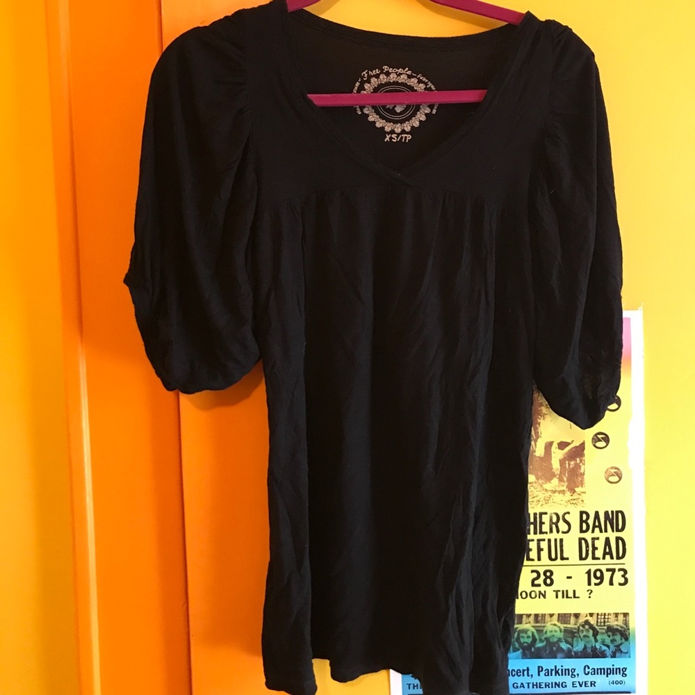 Free people black tunic