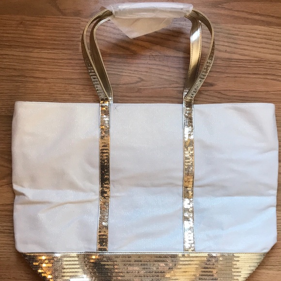 NWT Victoria’s Secret Sequin Tote - Picture 3 of 5