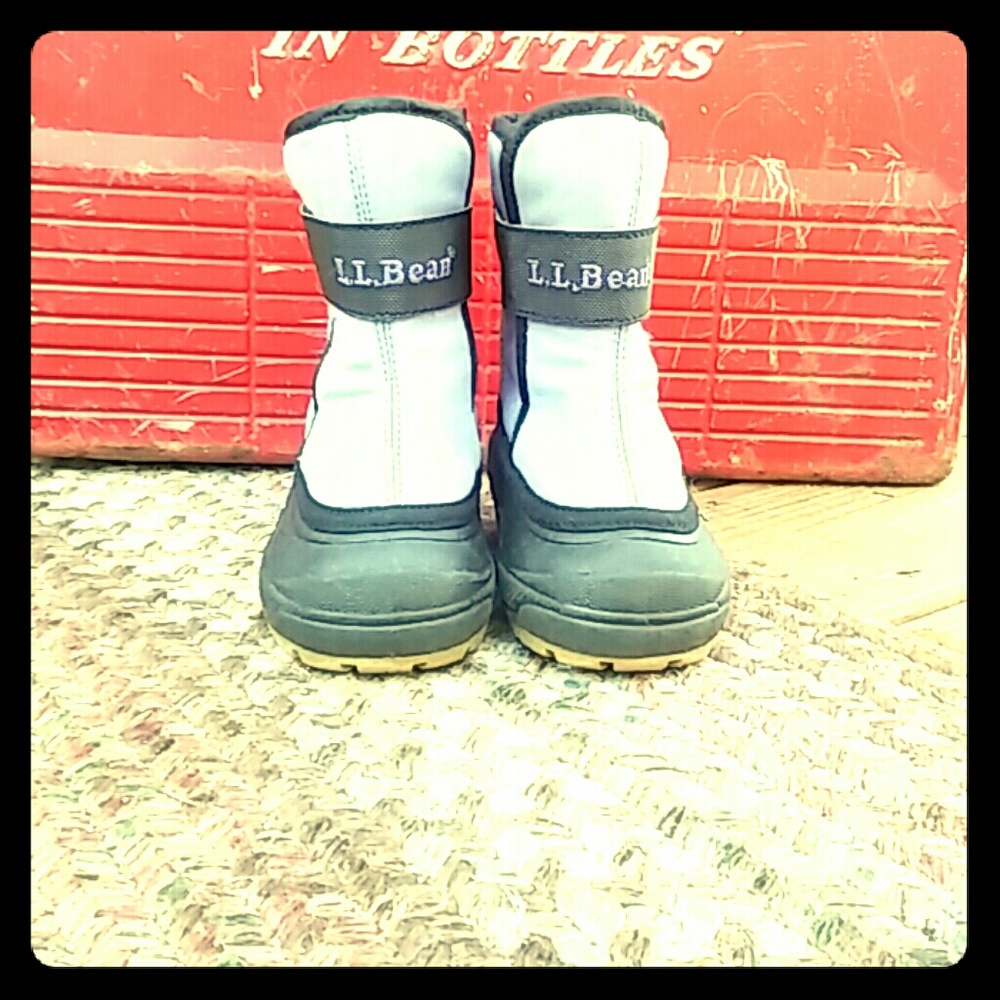 Kids lavender Ll Bean Boots sz 5