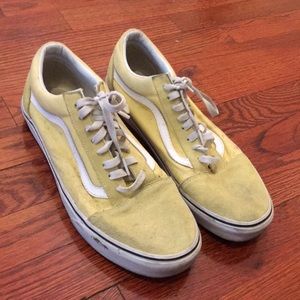 Vans Old Skool Dusty City Yellow & White Shoes
