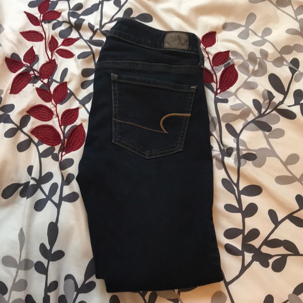 American Eagle Jeggings Size 2S Dark Wash