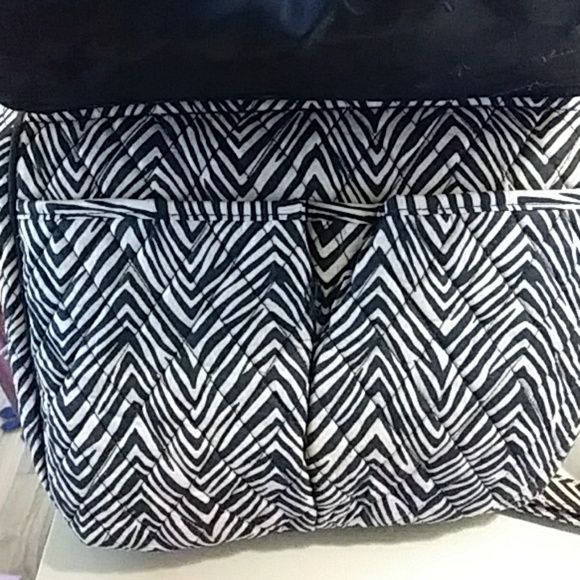 Vera Bradley zebra print cross body bag - Picture 6 of 8