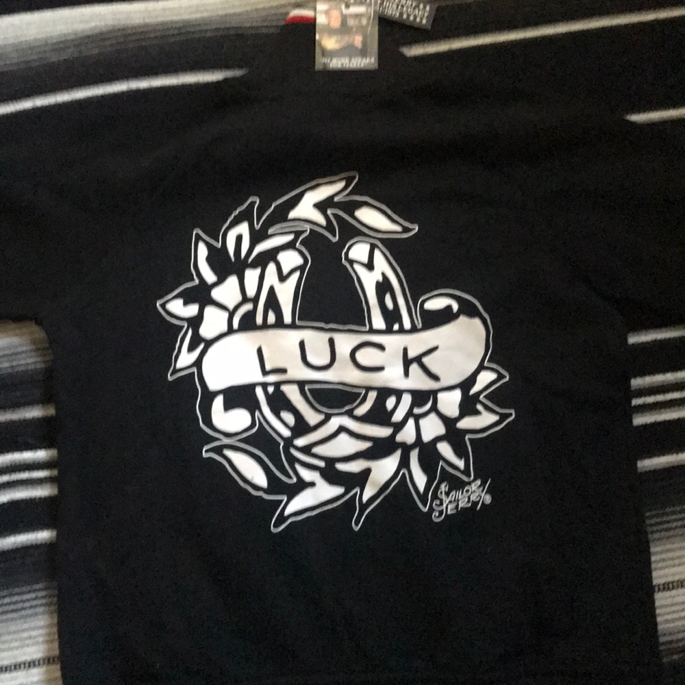 Sailor Jerry zip up sweater/sweatshirt