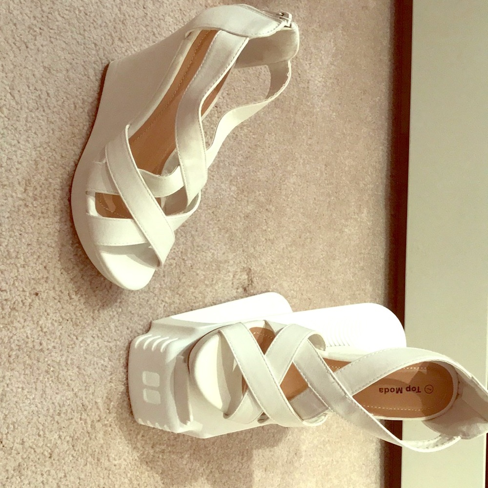 Top moda wedge sandals