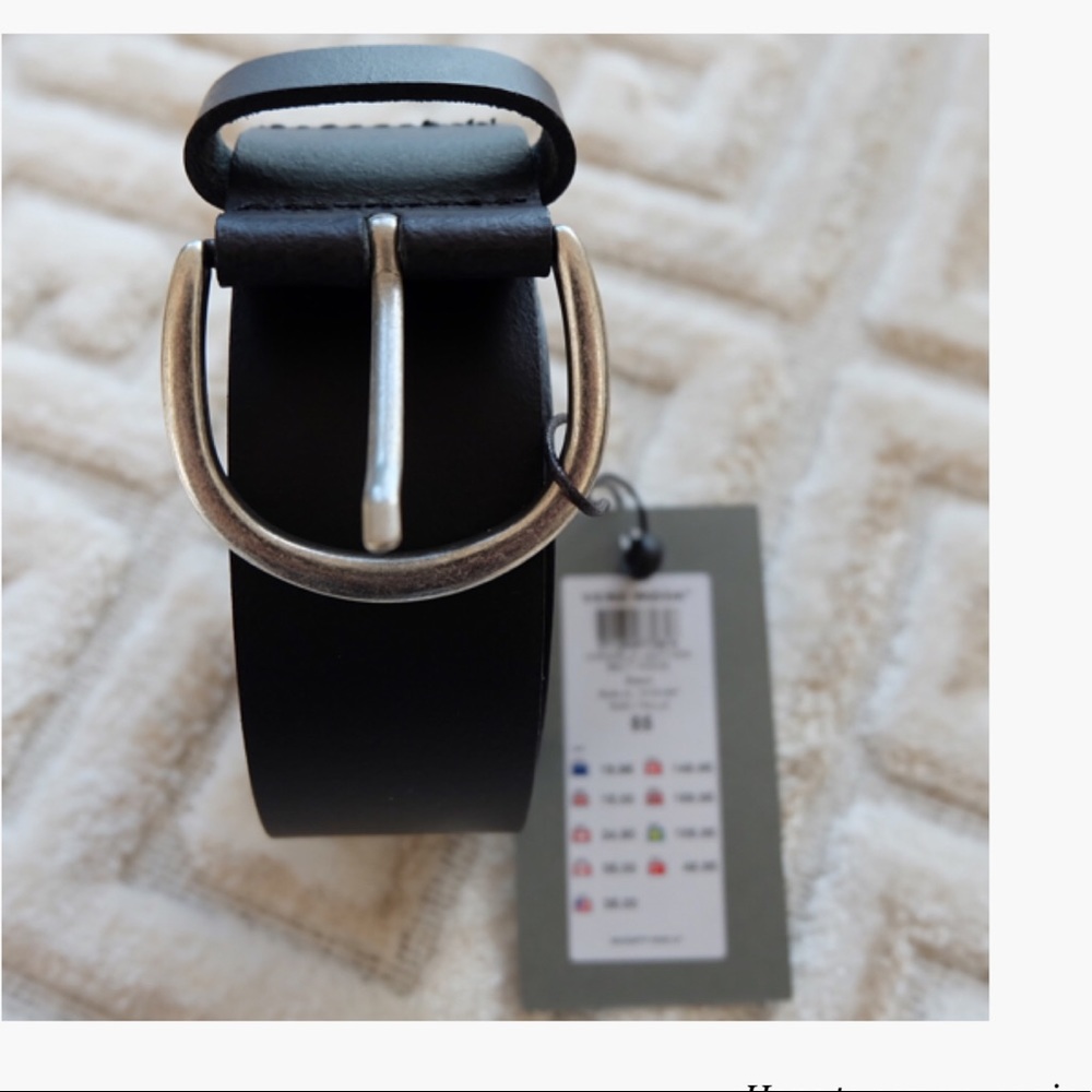 Vero Moda VMKARLA Black Leather Belt Nooks