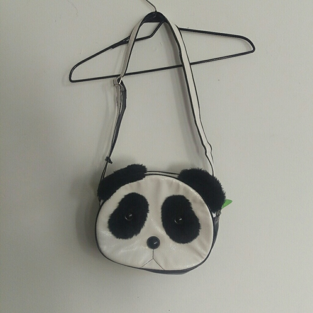 Panda face purse