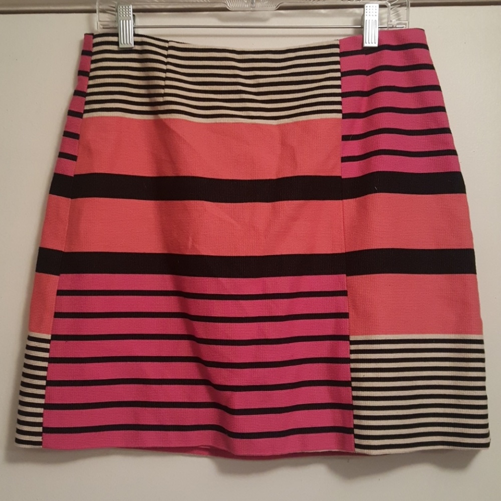 Loft Colorblock skirt - Size 8