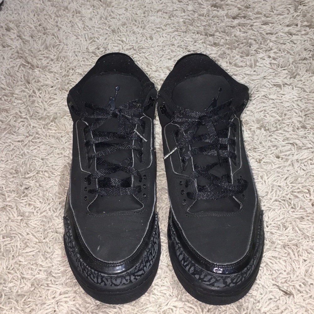 Jordan 3 all black