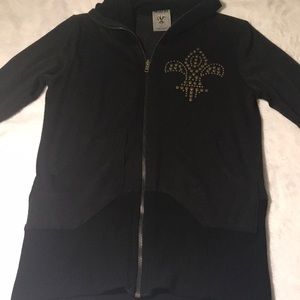 Black zip jacket